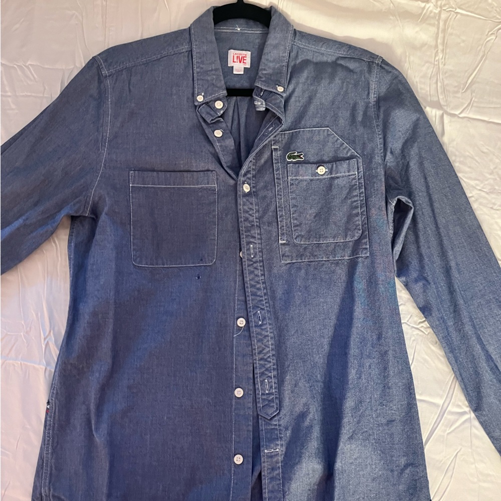 Lacoste men( can be unisex) long sleeve size 40